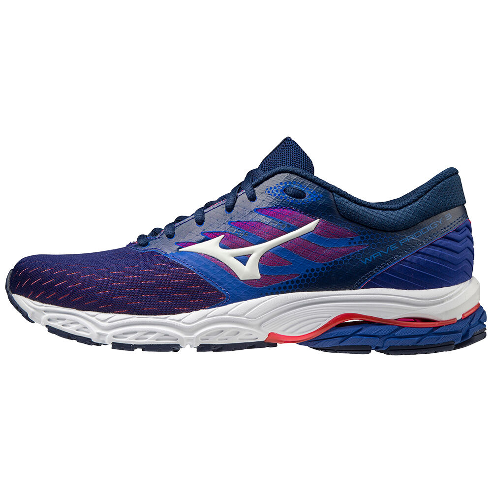 Mizuno Wave Prodigy 3 - Erkek Koşu Ayakkabısı - Mavi/Beyaz Türkiye (HTBZGO-853)